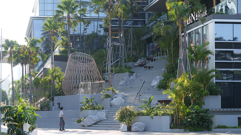 字節(jié)跳動廈門辦公樓園林景觀專業(yè)分包工程